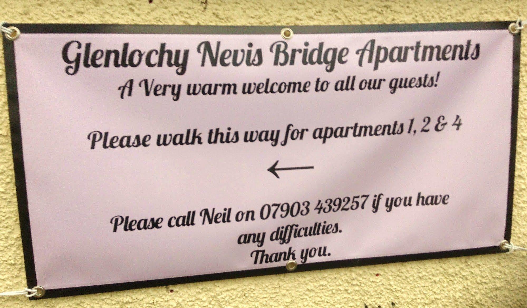 Glenlochy Nevis Bridge Apartments Fort William Dış mekan fotoğraf
